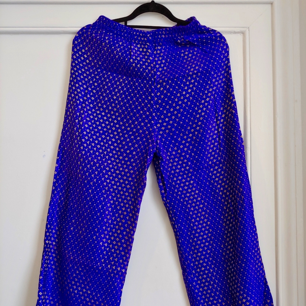 Bali Accordian Free Size Crop Pants, Sz M